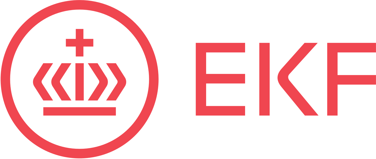 EKF Danmarks Eksportkredit logo